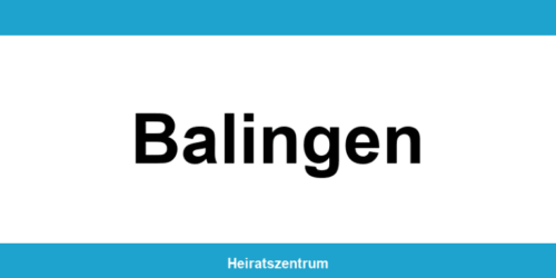 Standesamt Balingen – Termin online und Kontakt