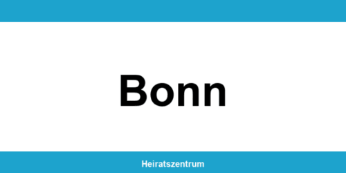 Standesamt Bonn – Termin online und Kontakt