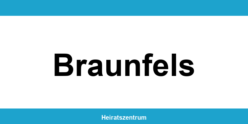 Standesamt Braunfels – Termin online und Kontakt