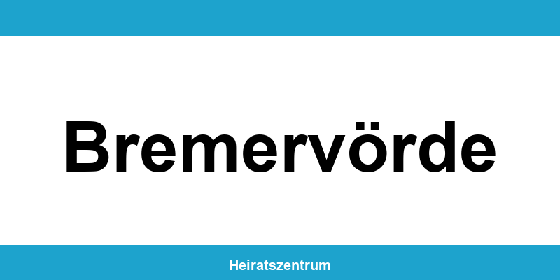 Standesamt Bremervörde – Termin online und Kontakt