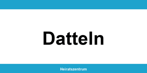 Standesamt Datteln – Termin online und Kontakt