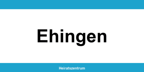 Standesamt Ehingen – Termin online und Kontakt