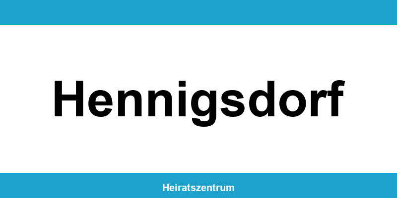 Standesamt Hennigsdorf – Termin online und Kontakt
