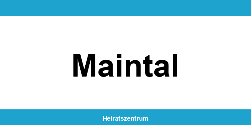 Standesamt Maintal – Termin online und Kontakt