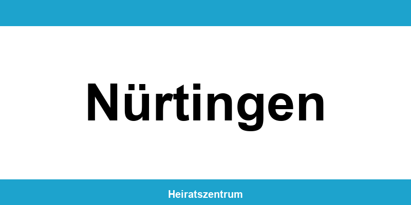 Standesamt Nürtingen – Termin online und Kontakt
