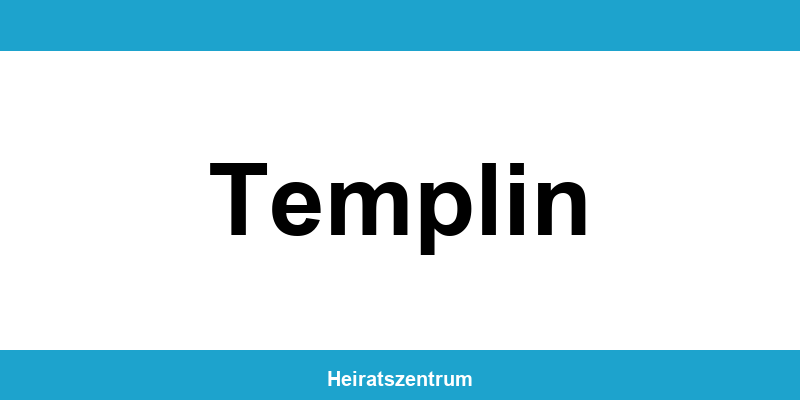 Standesamt Templin – Termin online und Kontakt