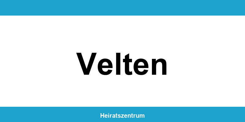 Standesamt Velten – Termin online und Kontakt