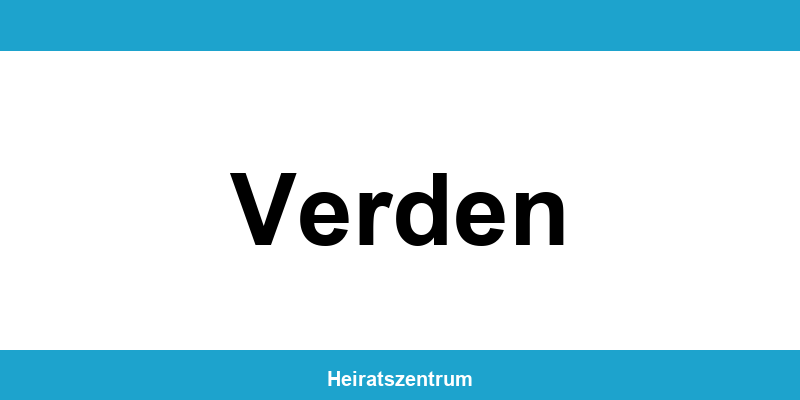 Standesamt Verden – Termin online und Kontakt