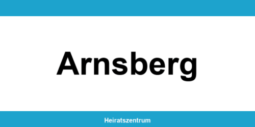 Standesamt Arnsberg – Termin online und Kontakt