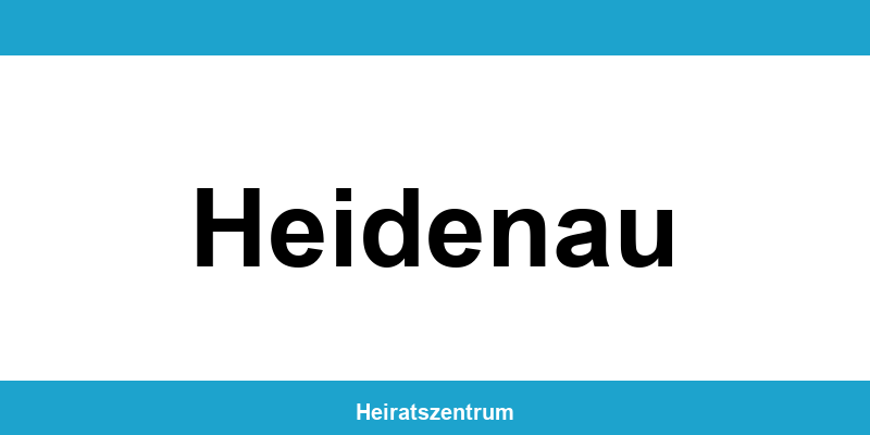 Standesamt Heidenau – Termin online und Kontakt