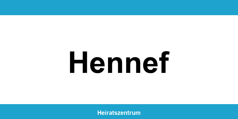 Standesamt Hennef – Termin online und Kontakt