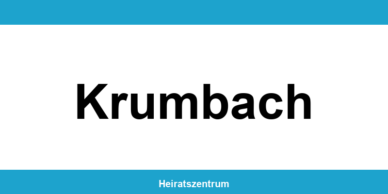Standesamt Krumbach – Termin online und Kontakt