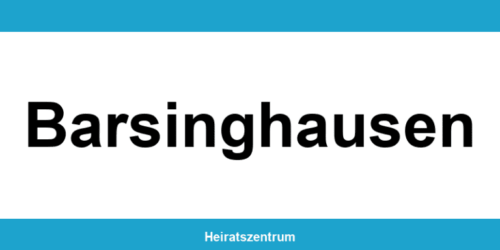 Standesamt Barsinghausen – Termin online und Kontakt