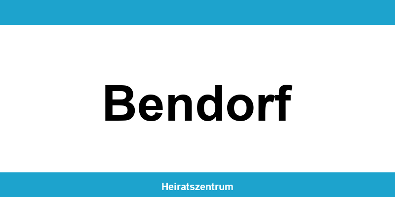 Standesamt Bendorf – Termin online und Kontakt