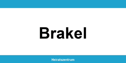 Standesamt Brakel – Termin online und Kontakt