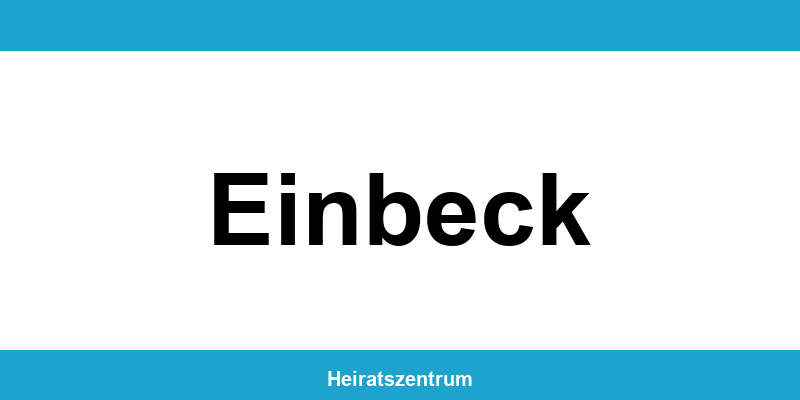 Standesamt Einbeck – Termin online und Kontakt