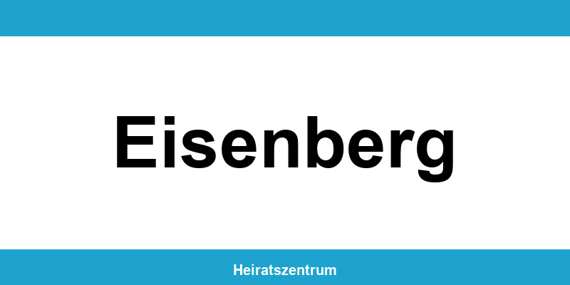Standesamt Eisenberg – Termin online und Kontakt