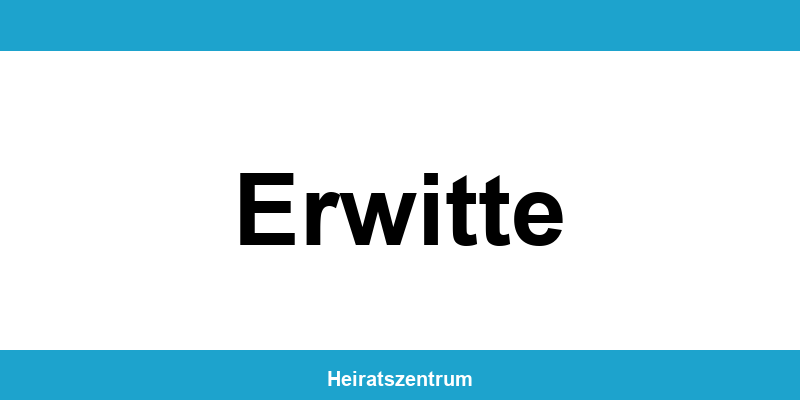 Standesamt Erwitte – Termin online und Kontakt