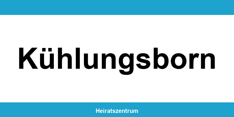 Standesamt Kühlungsborn – Termin online und Kontakt