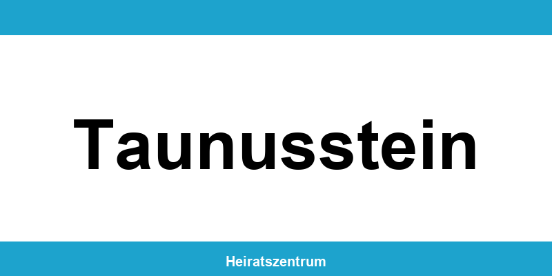 Standesamt Taunusstein – Termin online und Kontakt