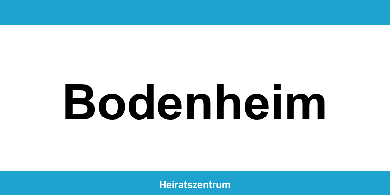 Standesamt Bodenheim – Termin online und Kontakt