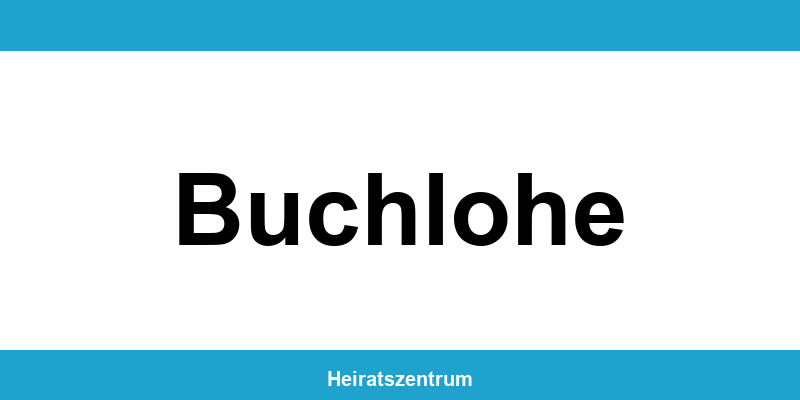 Standesamt Buchlohe – Termin online und Kontakt