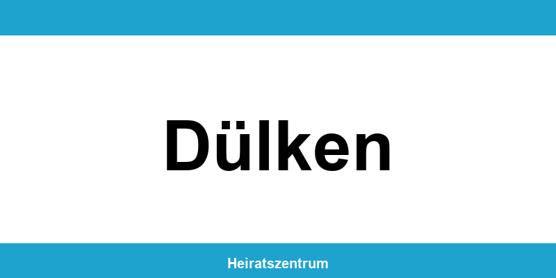 Standesamt Dülken – Termin online und Kontakt