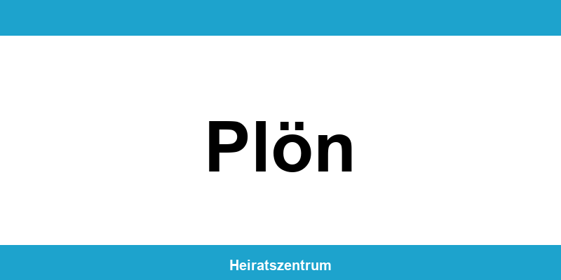 Standesamt Plön – Termin online und Kontakt