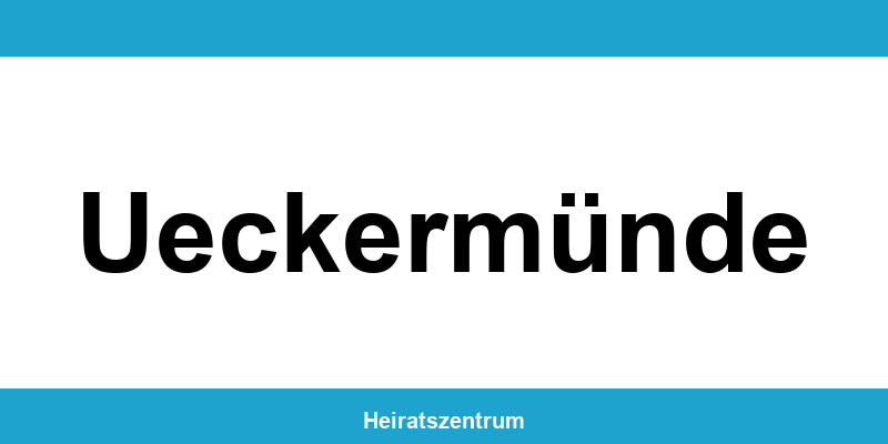 Standesamt Ueckermünde – Termin online und Kontakt