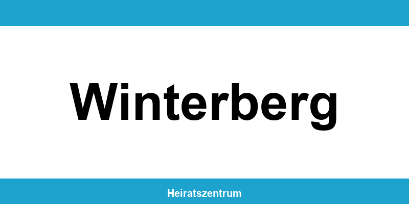 Standesamt Winterberg – Termin online und Kontakt