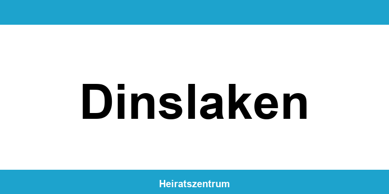 Standesamt Dinslaken – Termin online und Kontakt