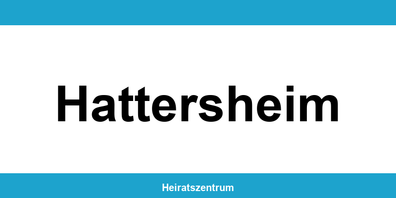 Standesamt Hattersheim – Termin online und Kontakt