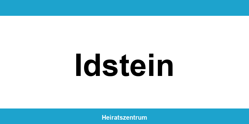 Standesamt Idstein – Termin online und Kontakt