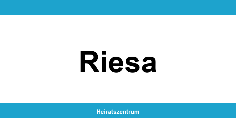 Standesamt Riesa – Termin online und Kontakt