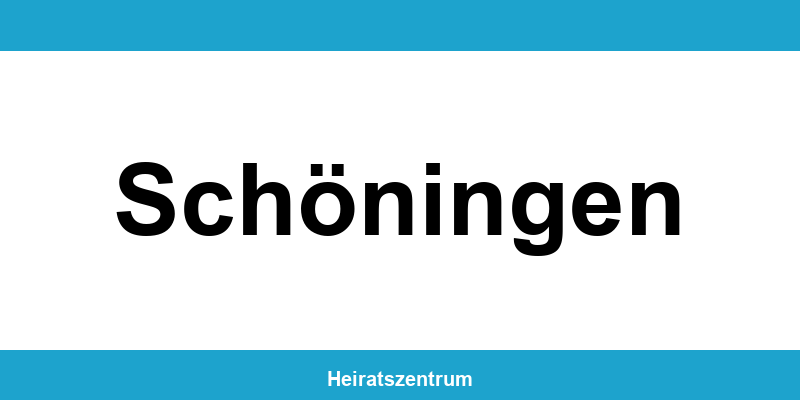 Standesamt Schöningen – Termin online und Kontakt